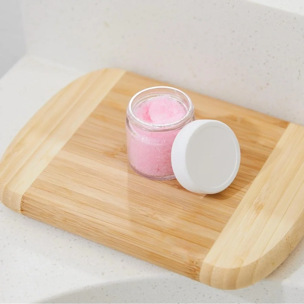🔵 Fizz & Bubble Premium Exfoliating Lip Scrub (Rainbow Sherbet)